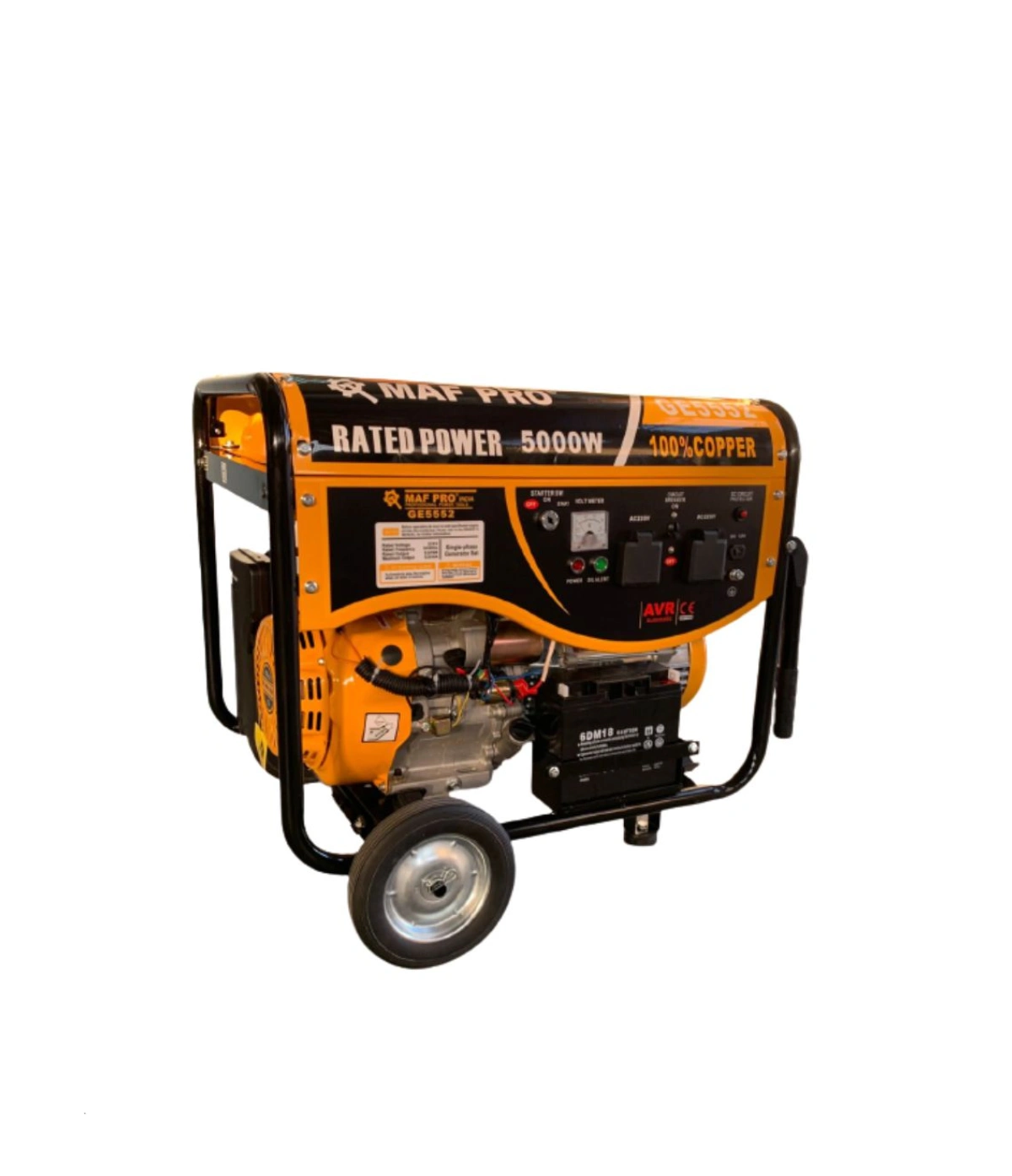 Gasoline Generator 5.5 kVA (5500W)
